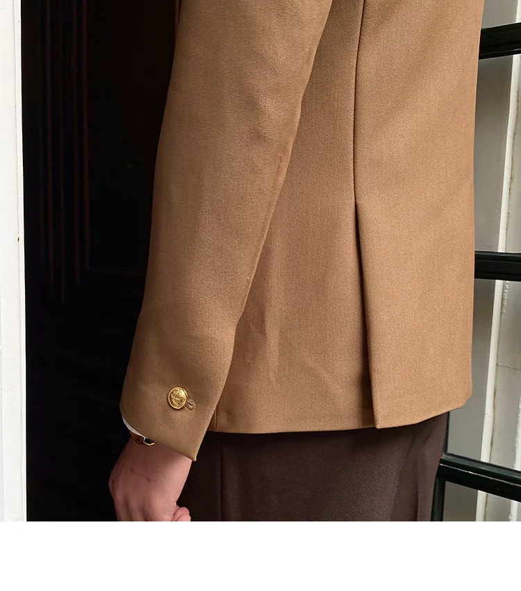 Double breasted slim fit blazer jacket - Image 10