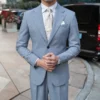 S8b72148b28de41ad845f78e94b6c0b34K.webp Men's solid color wedding and business suit set