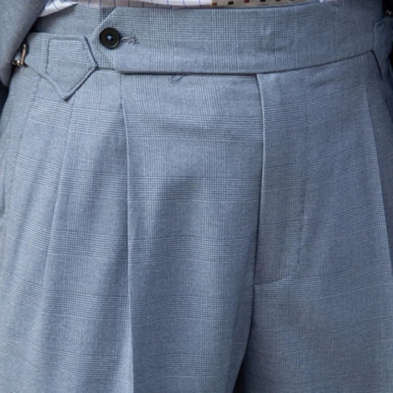 Men's solid color wedding and business suit set - Image 3