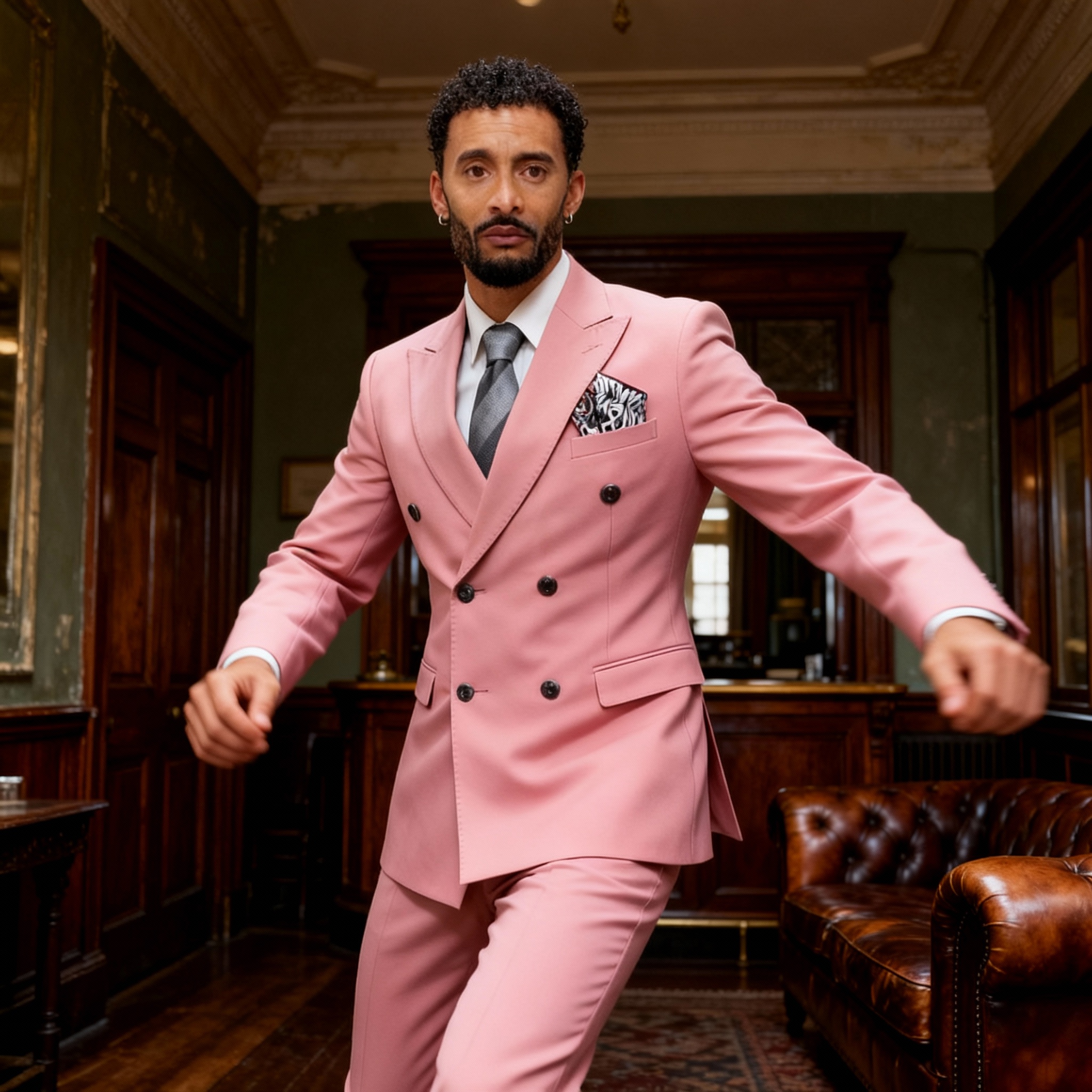 Men's High-Class Slim-Fit Two-Piece Dress Suit Professional Business or Wedding Casual Pants Gentleman's Elegant Style - Image 4